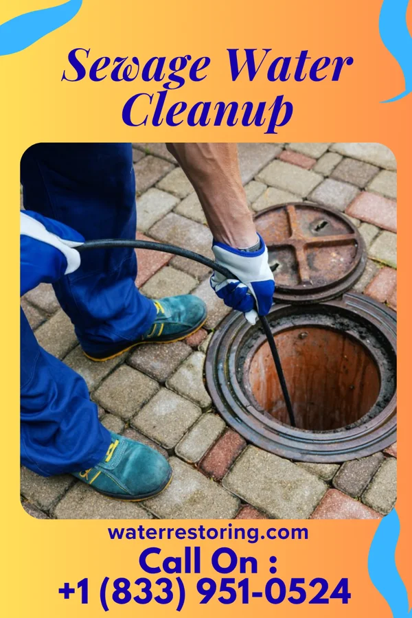 Sewage Water Cleanup in Radium, KS